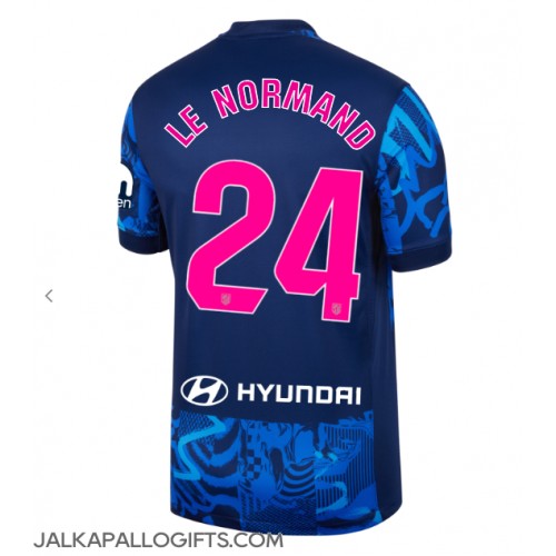 Atletico Madrid Robin Le Normand #24 Kolmaspaita 2024-25 Lyhythihainen